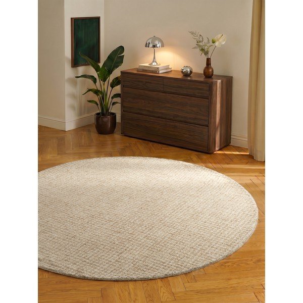 Teppich in Natur ø 200 cm Eloise – Hanse Home-image-1