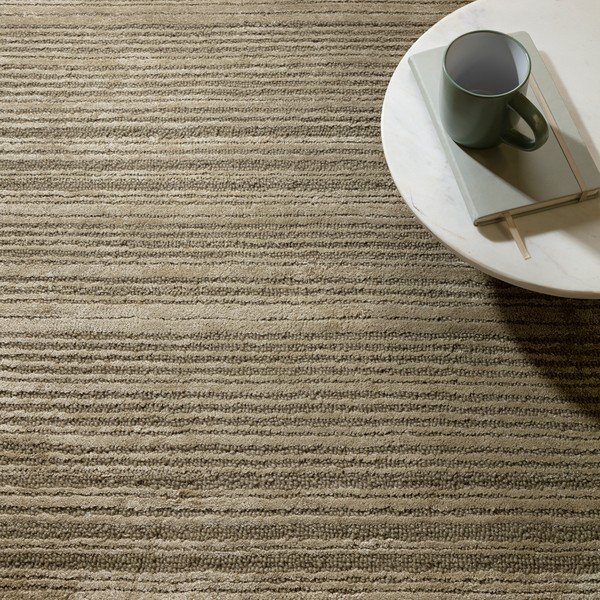 Salbeigrüner, handgewebter Teppich mit Wollanteil, 160 × 230 cm Henley Sage - Asiatic Carpets-image-2