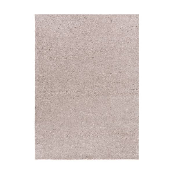 Beiger, waschbarer Teppich, 120 × 170 cm Loft Liso Makeup - Universal