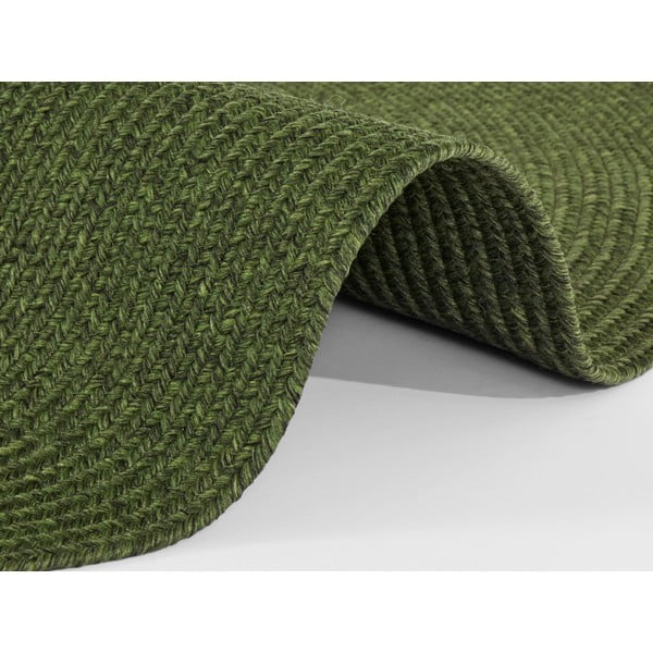 Grüner, runder Outdoor-Teppich, Ø 150 cm - Hanse Home-image-2