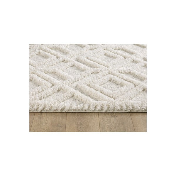 Beiger Teppich 150 × 80 cm Shaggy - Mila Home-image-3