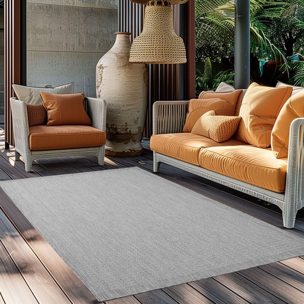 Hellgrauer Teppich für den Innen- und Außenbereich, 200 × 290 cm Giza 1410 - Ayyildiz Carpets-image-1