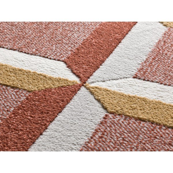 Teppich in Terrakotta-Farbe, 80 × 150 cm Amara - Universal-image-3