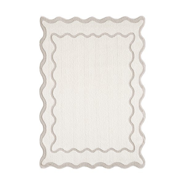 Cremefarbener Teppich 160 x 230 cm Dolce - ESTE