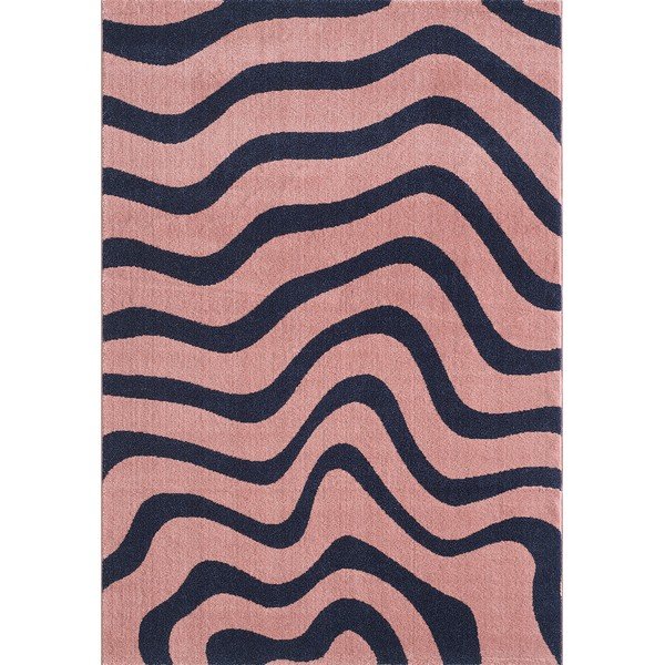 Blauer/rosa Teppich 160x230 cm Aurora – ESTE