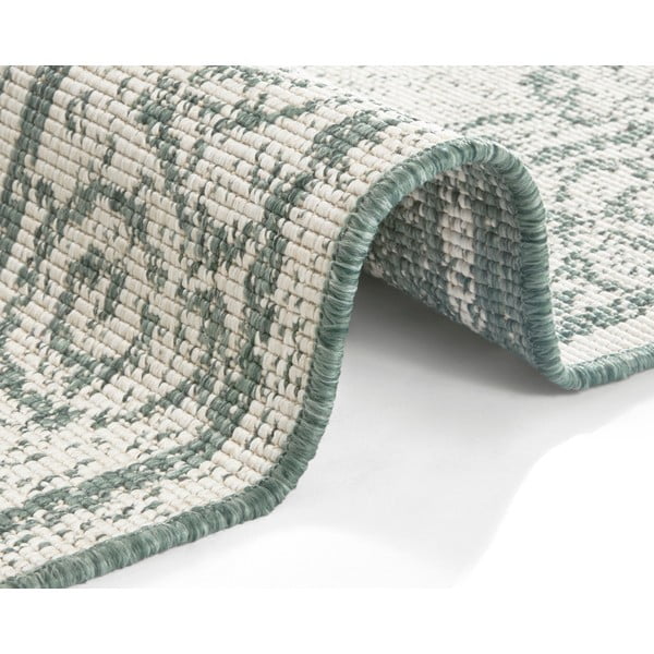 Grüner/beige Teppich für Innen- und Außenbereiche 200x290 cm Cebu – Hanse Home-image-2