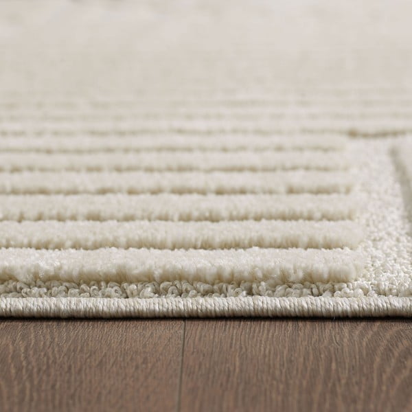 Cremefarbener runder Teppich, Durchmesser 160 cm Art 1121 - Ayyildiz Carpets-image-3