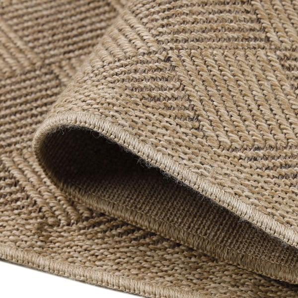 Teppich für den Innen- und Außenbereich in einem dunklen Naturton, 80 x 150 cm Dhaka - Ayyildiz Carpets-image-3