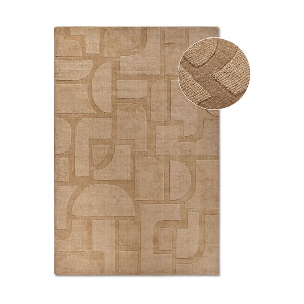 Beiger, handgewebter Wollteppich, 80 x 150 cm Alexis - Villeroy&Boch