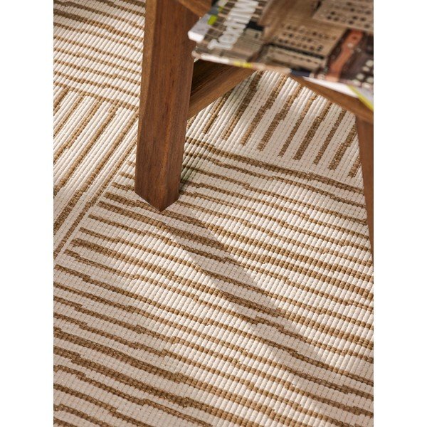 Cremefarben/in Naturfarbe – Teppich für den Innen- und Außenbereich, 120 × 170 cm Haringey Nightingale - Ted Baker-image-2