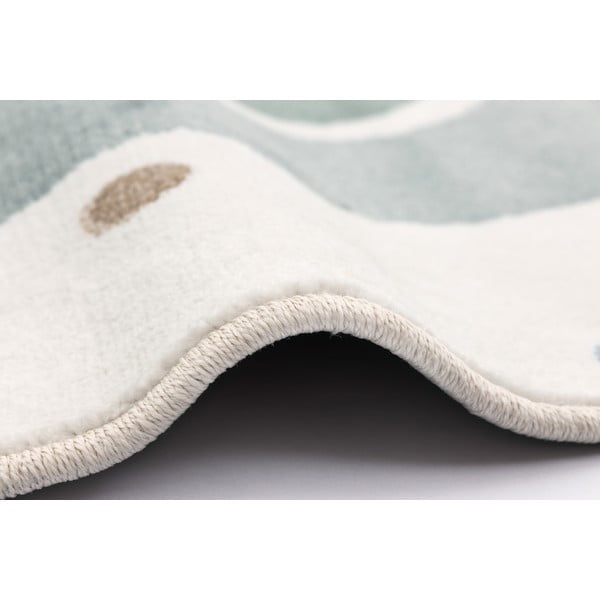 Grüner/elfenbeinfarbener Kinderteppich, Ø 133 cm Joyful Mint - FD-image-2