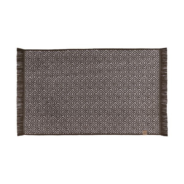 Dunkelbraune Badematte 50x80 cm Morocco – Mette Ditmer Denmark