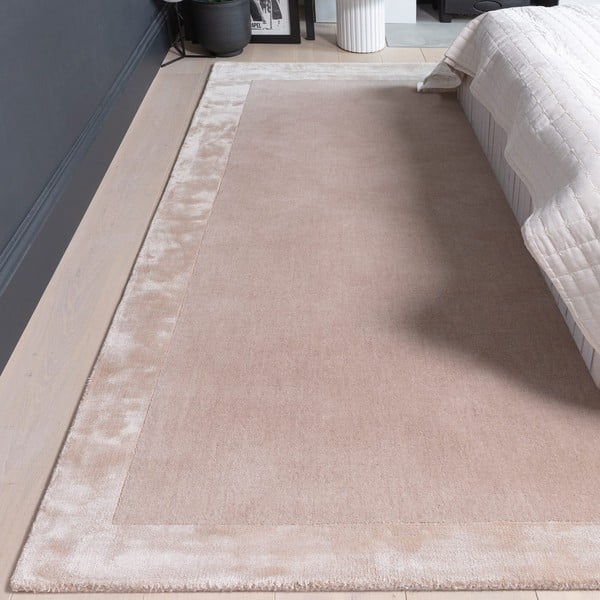 Beiger, handgewebter Teppich mit Wollanteil, 200 × 290 cm Ascot - Asiatic Carpets-image-2