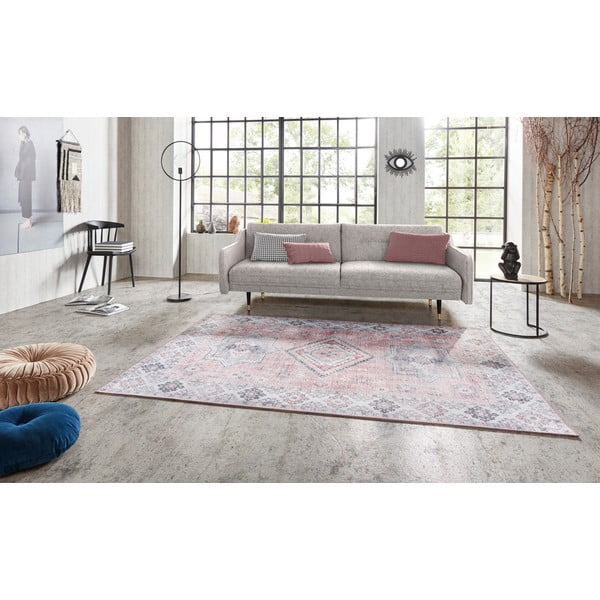 Rosa/grauer Teppich 120 × 160 cm Gratia - Hanse Home-image-3