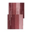 Weinroter, handgewebter Wollteppich, 200 × 290 cm Split Ombre Shaped - Flair Rugs