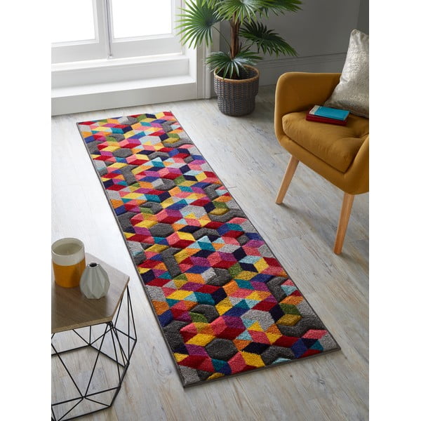 Läufer 66 x 230 cm Dynamic - Flair Rugs-image-1