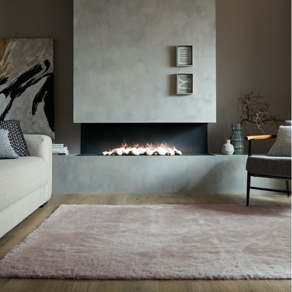 Braunes Kunstfell, 120 × 170 cm Alpine Faux Fur - Flair Rugs-image-1