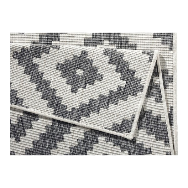 Weißer/grauer Teppich für Innen- und Außenbereiche 200x290 cm Malta – Hanse Home-image-4