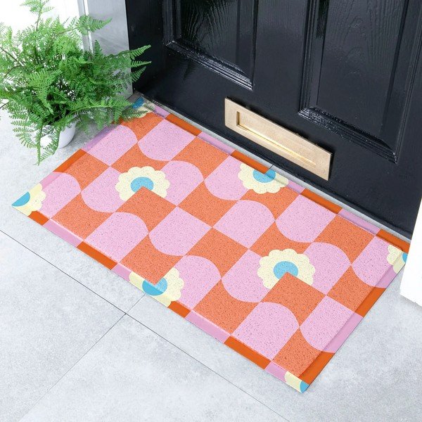Fußmatte recycelter Kunststoff 40x70 cm Elizabeth Olwen  – Artsy Doormats-image-2