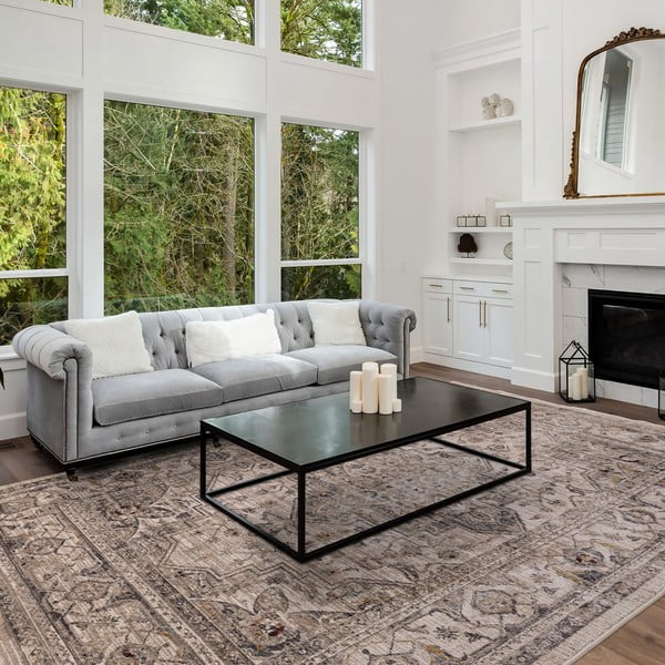 Beiger Teppich 160 × 240 cm Sovereign - Asiatic Carpets-image-1