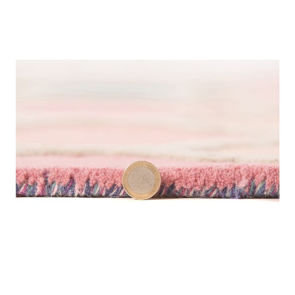 Rosa Wollteppich 200 × 290 cm Rosella - Flair Rugs-image-4