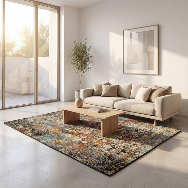 Teppich 80x150 cm Karia Abstract – Universal-image-1