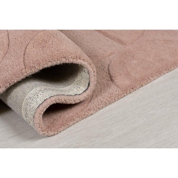 Rosa Wollteppich 120 × 170 cm Gigi - Flair Rugs-image-2