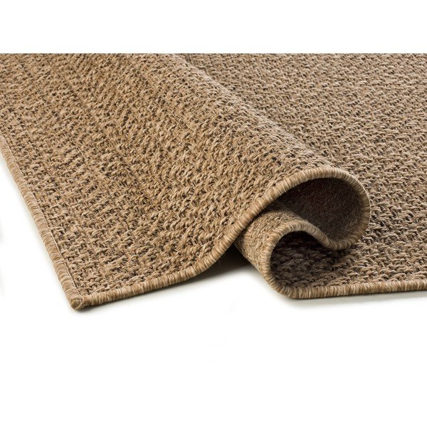 Teppich für den Innen- und Außenbereich in Naturfarbe, 160 × 230 cm Acra - Universal-image-3