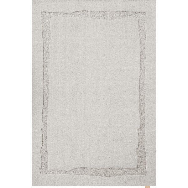 Hellgrauer Wollteppich, 160 × 230 cm Morphic Rocca - Agnella