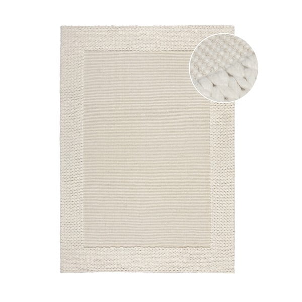 Beiger Wollteppich 200 × 290 cm Rue - Flair Rugs