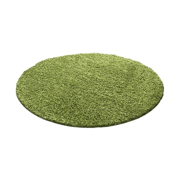 Grüner runder Teppich, Durchmesser 160 cm Life - Ayyildiz Carpets