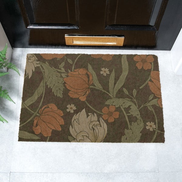 Fußmatte aus Kokosfasern, 40 x 60 cm William Morris Rose - Artsy Doormats-image-2
