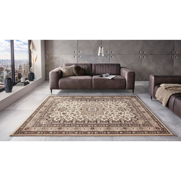 Brauner/beiger Teppich 120 × 170 cm Parun Tabriz - Hanse Home-image-3
