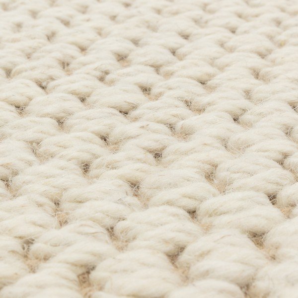 Cremefarbener, beidseitig nutzbarer/handgewebter Teppich mit Wollanteil, 160 × 240 cm Korra Double Loop - Asiatic Carpets-image-3
