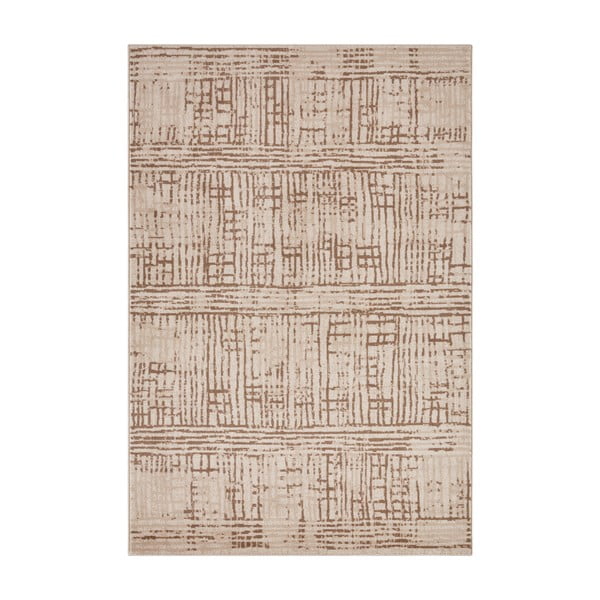 Braun-beiger Teppich 120 × 170 cm Terrain - Hanse Home