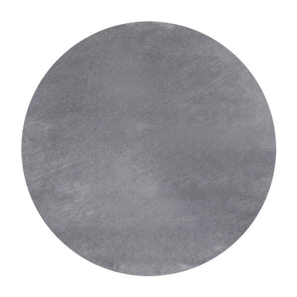 Grauer, waschbarer, runder Teppich, Ø 200 cm Sky - Ayyildiz Carpets