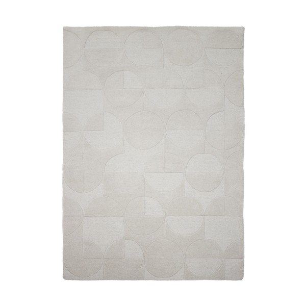 Handgewebter Wollteppich in Elfenbeinfarbe, 200 x 290 cm Gigi - Flair Rugs