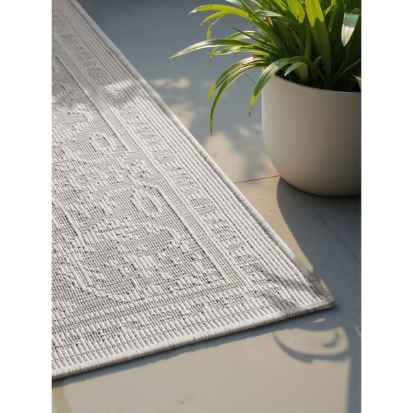 Teppich für den Innen- und Außenbereich in Grau und Elfenbein, 160 × 230 cm Duet Kona - Hanse Home-image-3