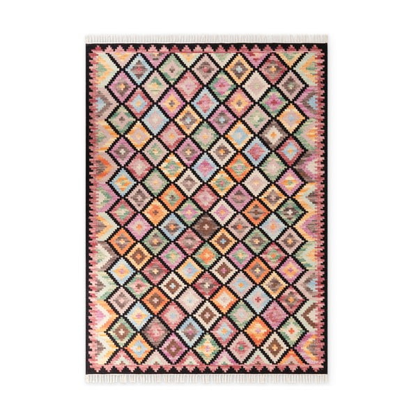 Doppelseitiger/handgewebter Wollteppich, 120 × 170 cm Kamal Zara - Hanse Home