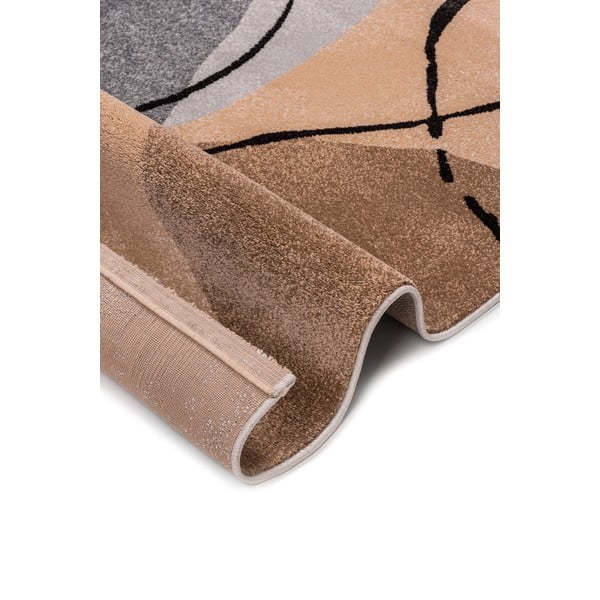 Beiger Teppich 160 × 230 cm Abstracta - Universal-image-2