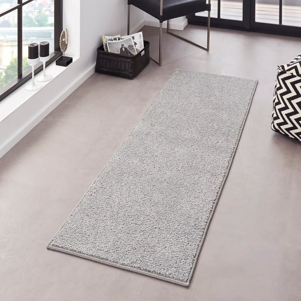 Hellgrauer Läufer 80 x 300 cm Pure - Hanse Home-image-1