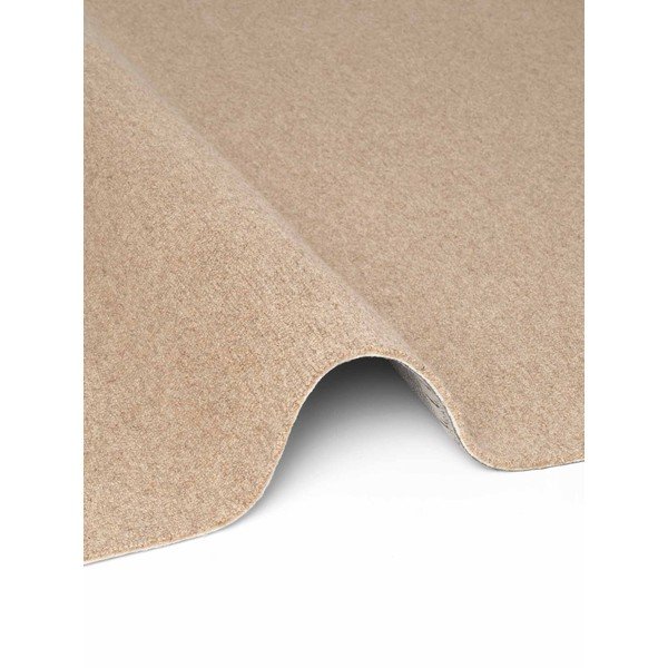 Handgewebter Wollteppich in Naturfarbe, 140 × 200 cm Puristic Knots - Elle Decoration-image-4