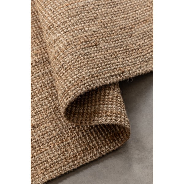 Jute-Teppich in Naturfarbe, 190 × 280 cm Bouclé - Hanse Home-image-3