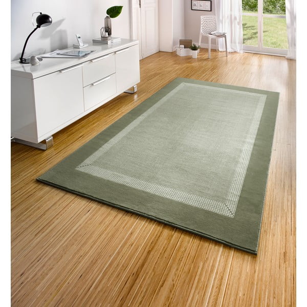 Grüner Teppich 160 × 230 cm Band - Hanse Home-image-1