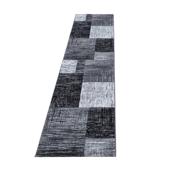 Grauer Läufer 80 × 300 cm Plus - Ayyildiz Carpets