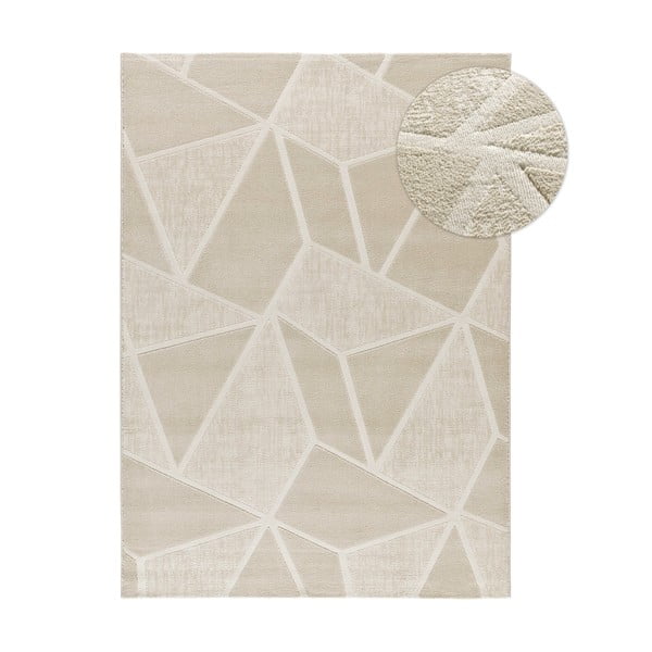 Cremefarbener Teppich 80 × 150 cm Sensation - Universal