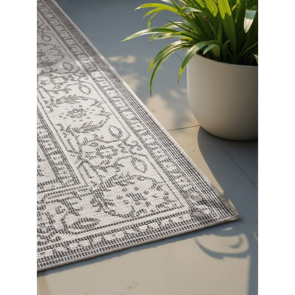 Teppich für den Innen- und Außenbereich in Grau und Elfenbein, 160 × 230 cm Duet Kona - Hanse Home-image-4