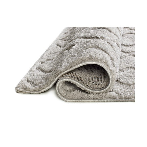Grauer Teppich 64 × 120 cm Juno - Universal-image-3