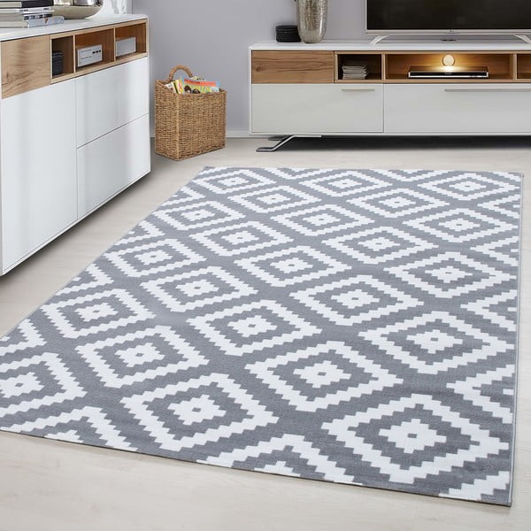 Hellgrauer Teppich, 80 x 150 cm Plus - Ayyildiz Carpets-image-1