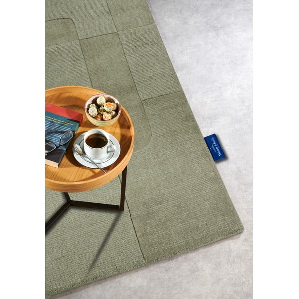 Grüner, handgewebter Wollteppich, 120 × 170 cm Charlotte - Villeroy&Boch-image-2